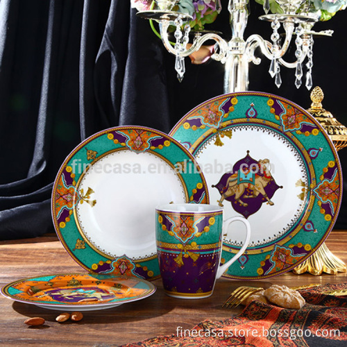 16 Pieces Luxury Fine Antique Porcelain Dinner Set
Quality Assured